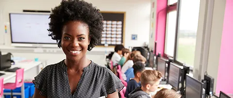 educational professional representing the online EdD programs at American International College online