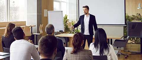 educational professional representing the online EdD programs at American International College online