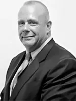 Terence Lynn portrait black and white