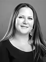 Kendra Matott Portrait Black and White
