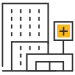 icon representing "clinical placement support" for the online MSN FNP program at American International College online